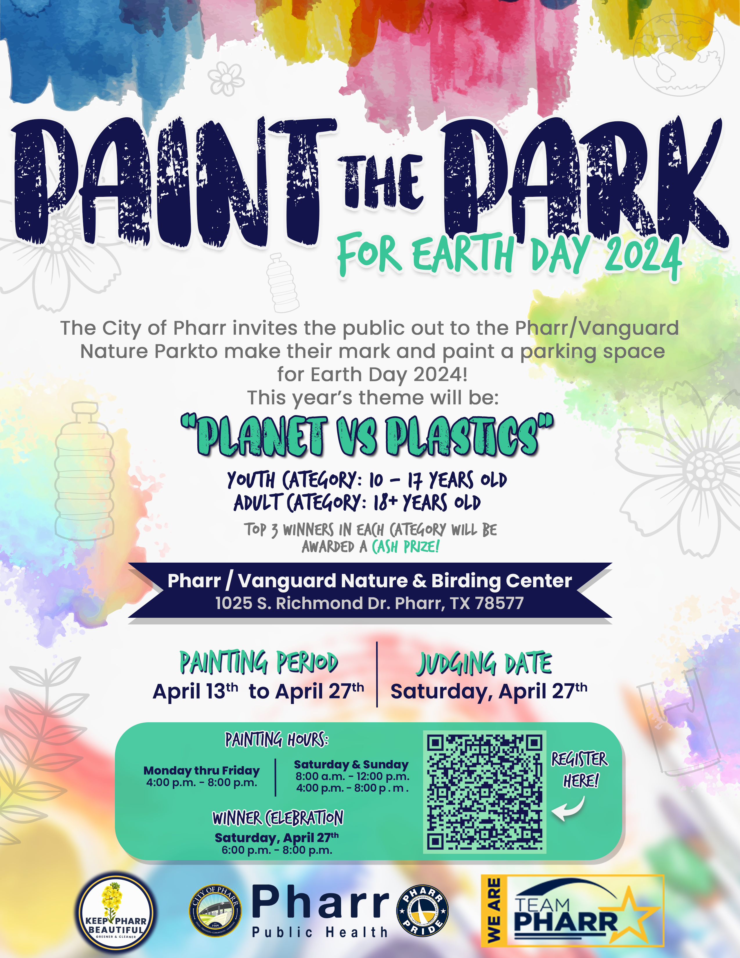 Paint the Park for Earth Day 2024