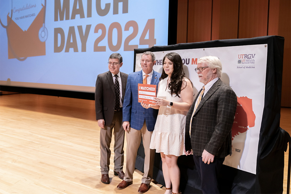 UTRGV School of Medicine celebrates Match Day with soon-to-be physicians