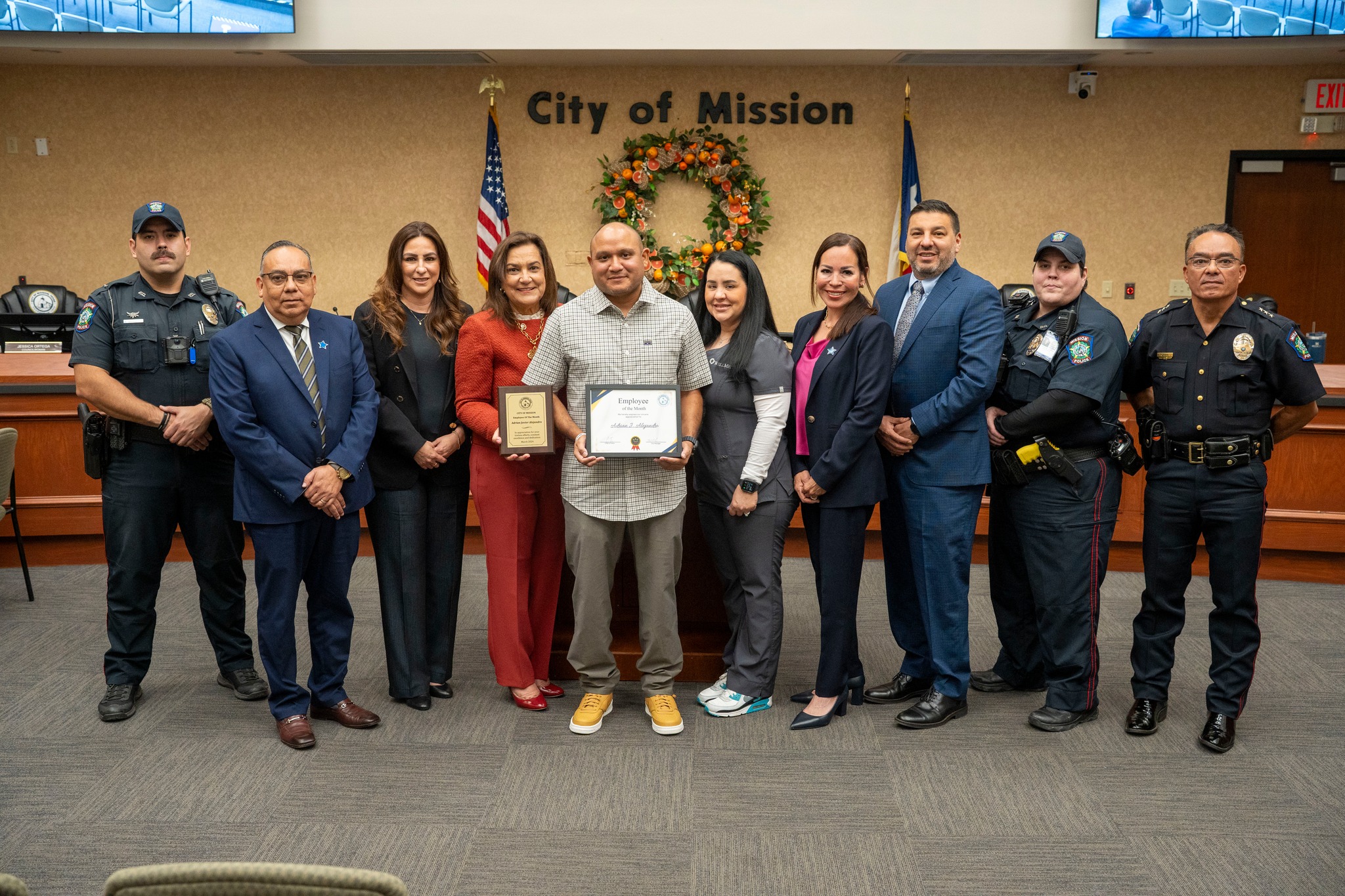 City of Mission Sergeant Named Employee of the Month