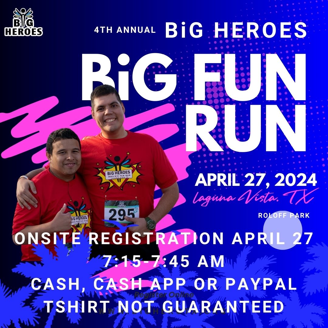 4th Annual BIG HEROES Fun Run 2024