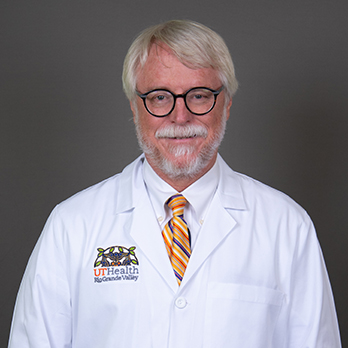 Dr. Maurice Clifton, MD, MSEd, MBA, is the new senior associate dean of Student Affairs and Admissions for the UTRGV School of Medicine. Clifton's areas of expertise include career advising, student support, admissions, assessment using standardized patients, curriculum design, development of clinical reasoning, adolescent medicine, and medical education research and analytics, among others. (UTRGV Photo by Raul Gonzalez)