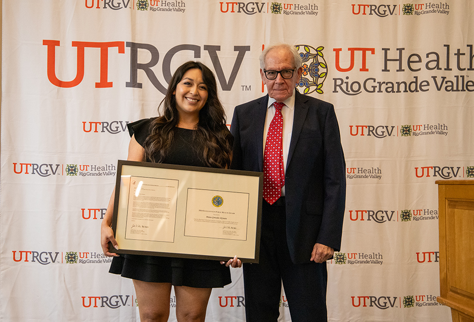 Briana Gonzalez DiGrazia, UTRGV School of Medicine student, completed a health policy fellowship with the U.S. Department of Health and Human Services in Washington D.C. where she worked on policy initiatives to address food insecurity among uninsured diabetic patients. (UTRGV Photo)