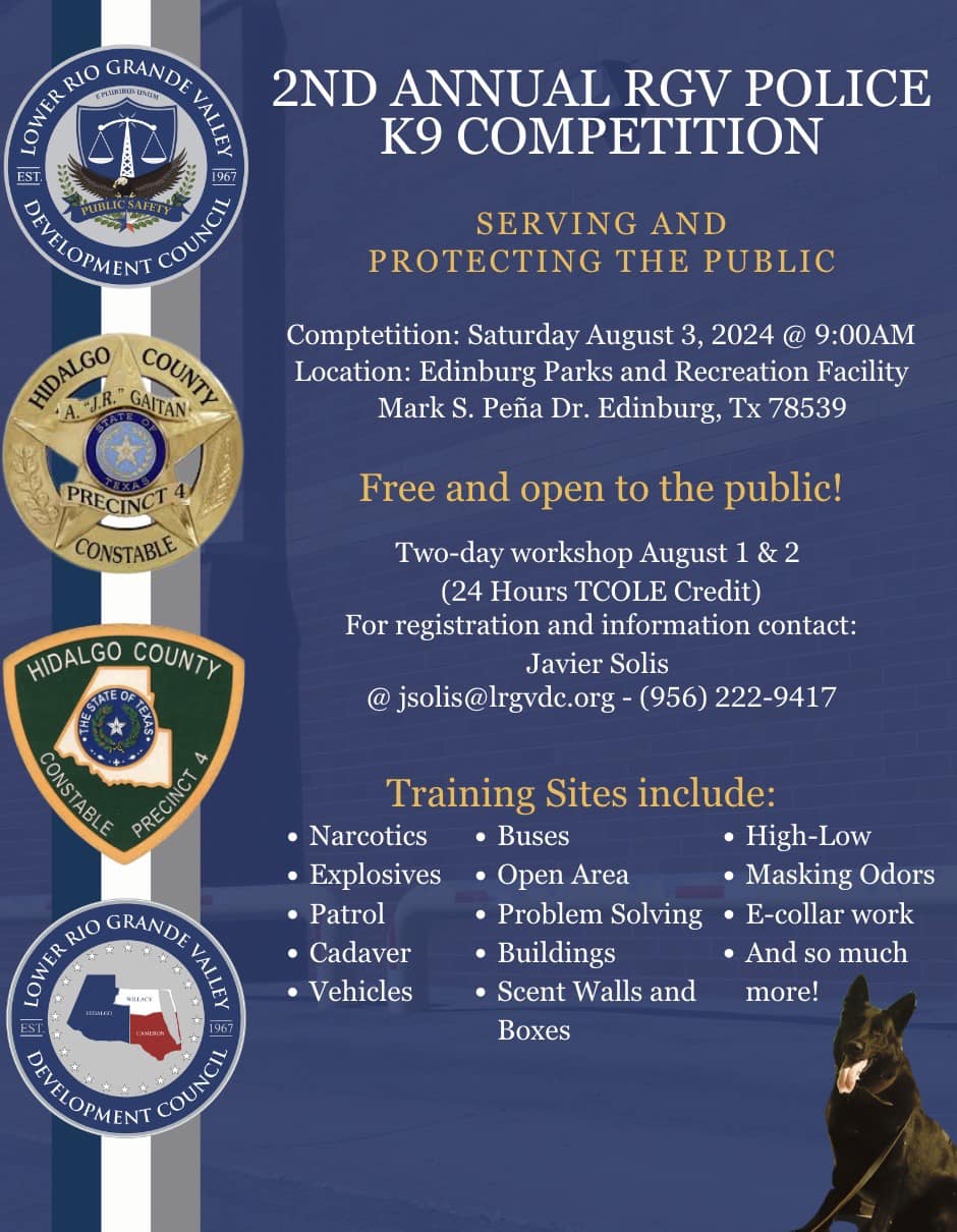 2nd Annual RGV Police K-9 Competition