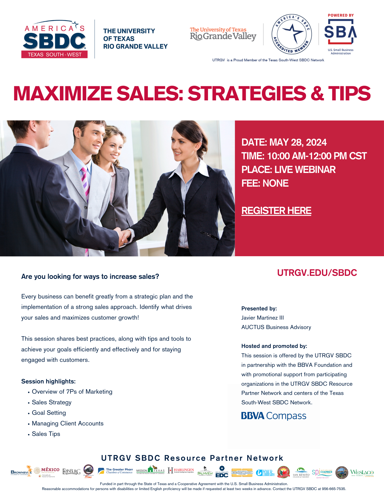 Maximize Sales Workshop: Unlock Your Business Potential