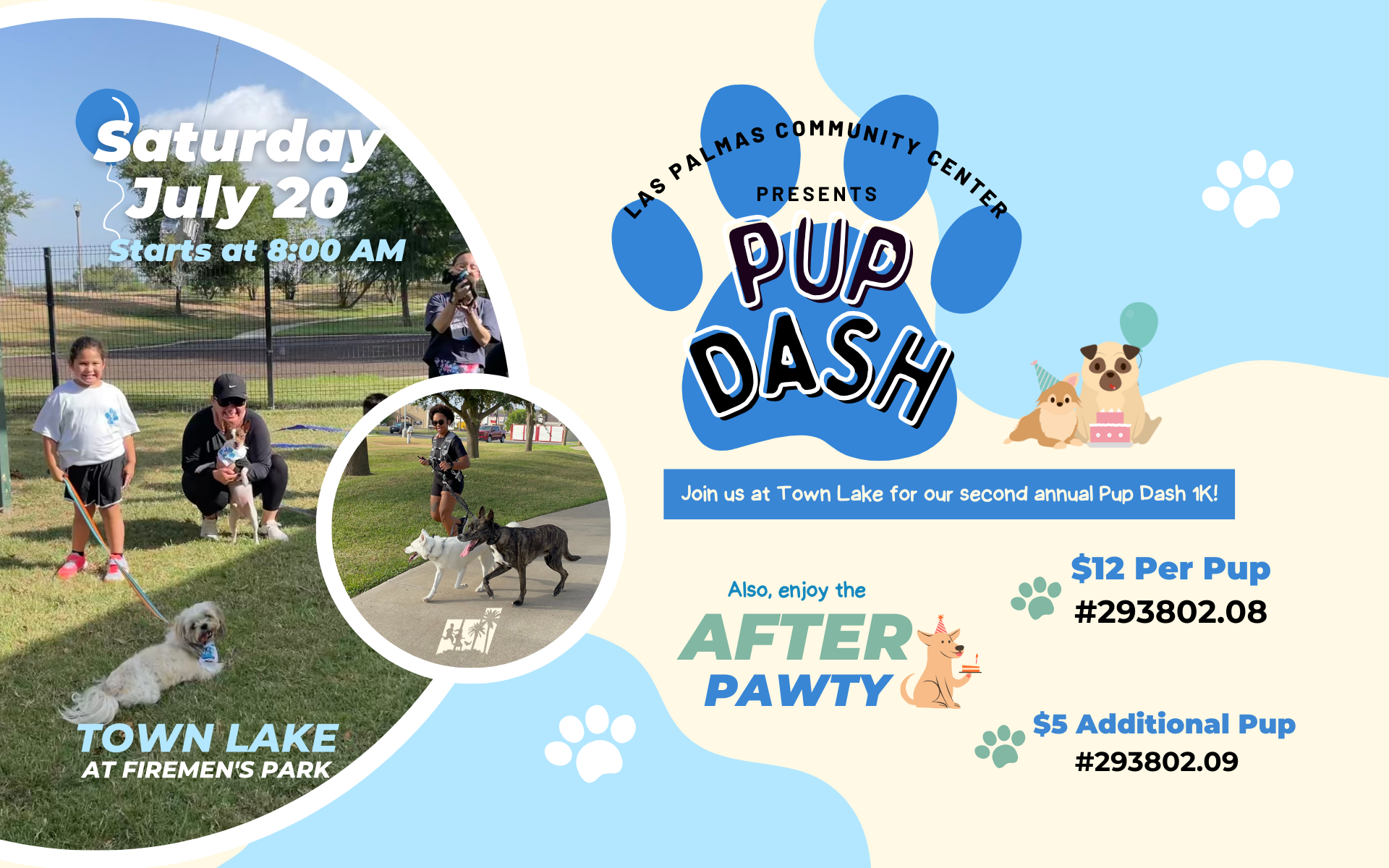 Join Us for the 2nd Annual 1K Pup Dash at Townlake