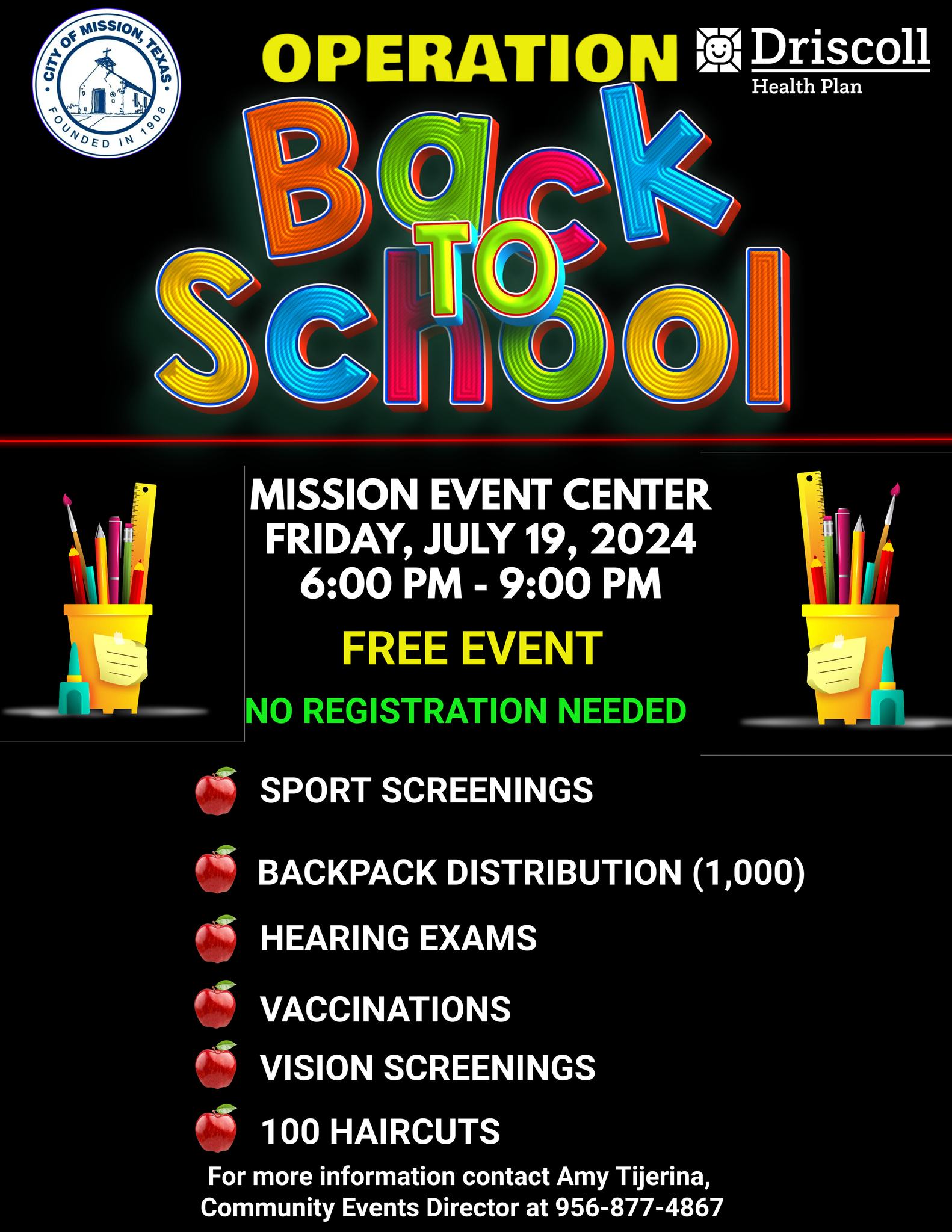 Operation Back to School Event