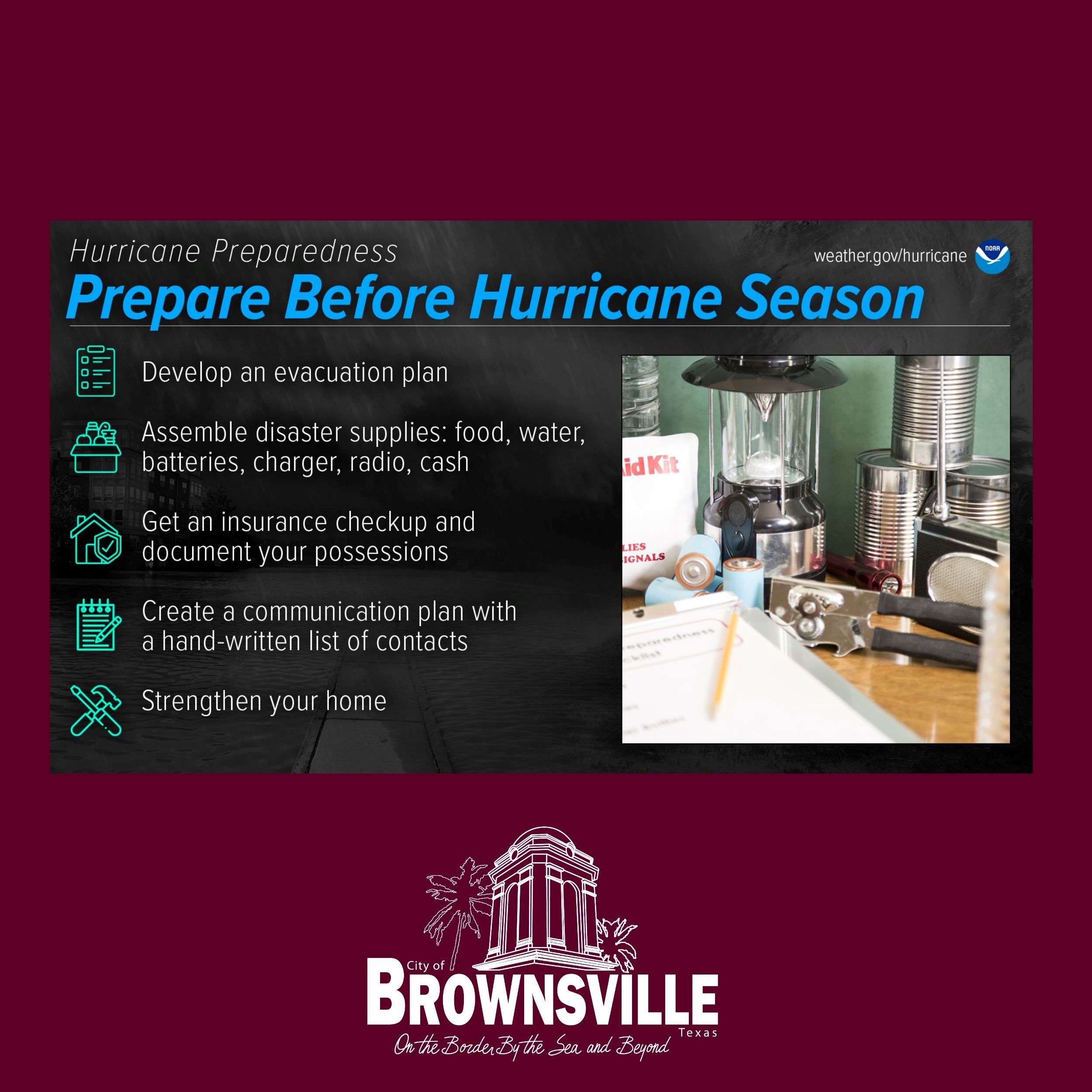 Preparing For Hurricane Season