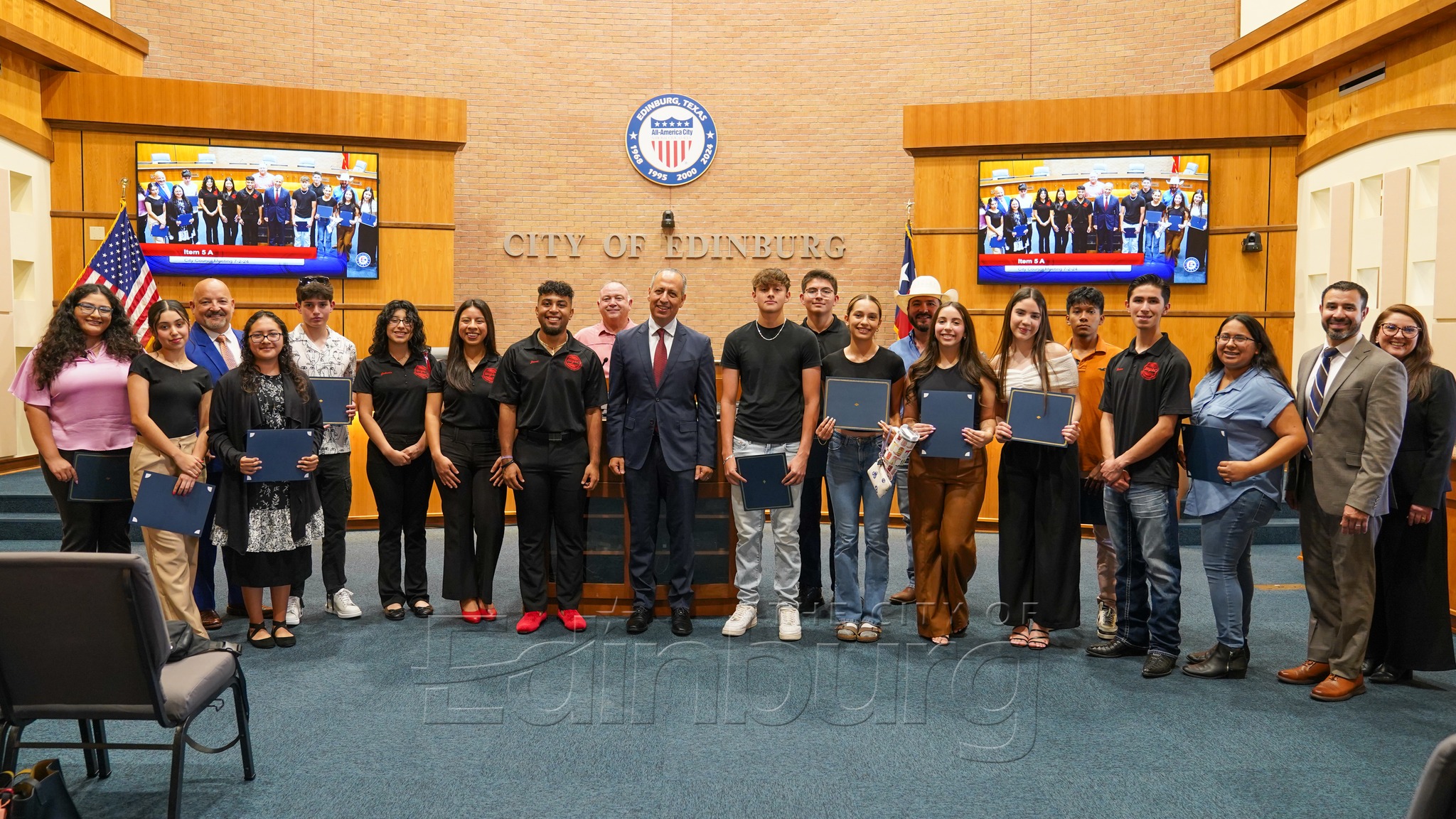 Edinburg Mayor’s Youth Advisory Council Members