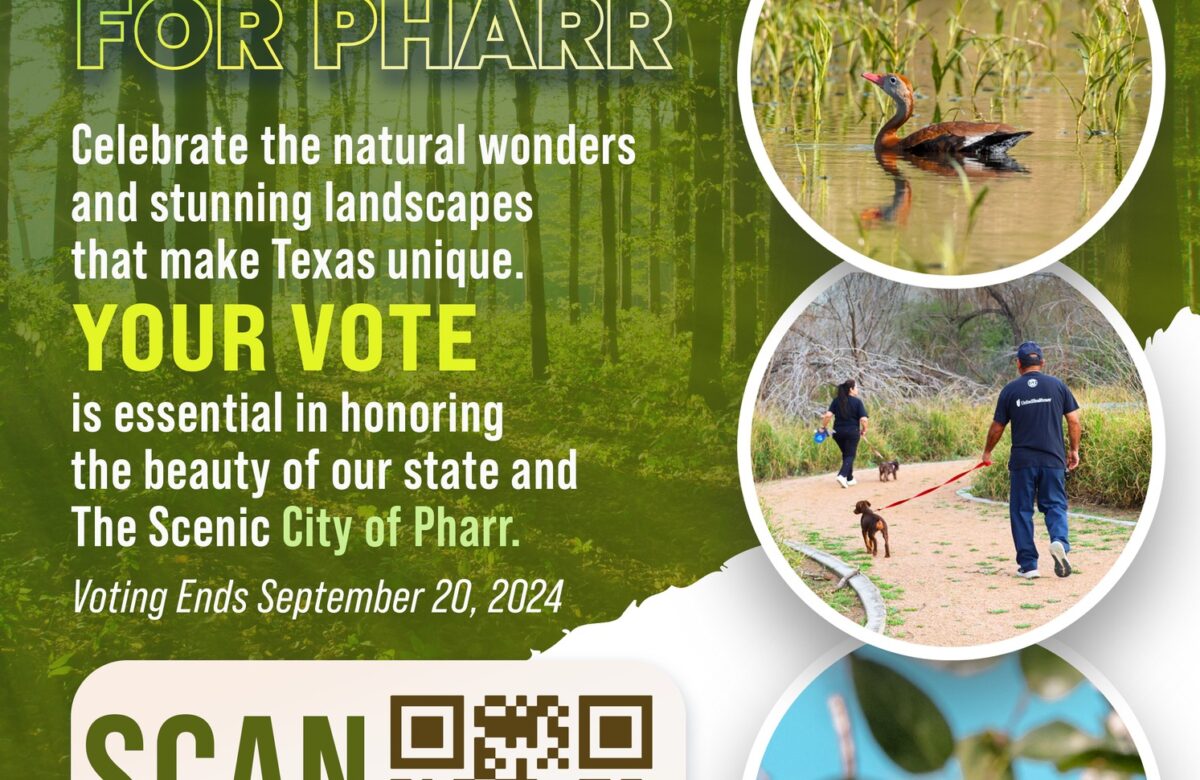 Help Pharr Shine as Texas’ Most Scenic Gem!