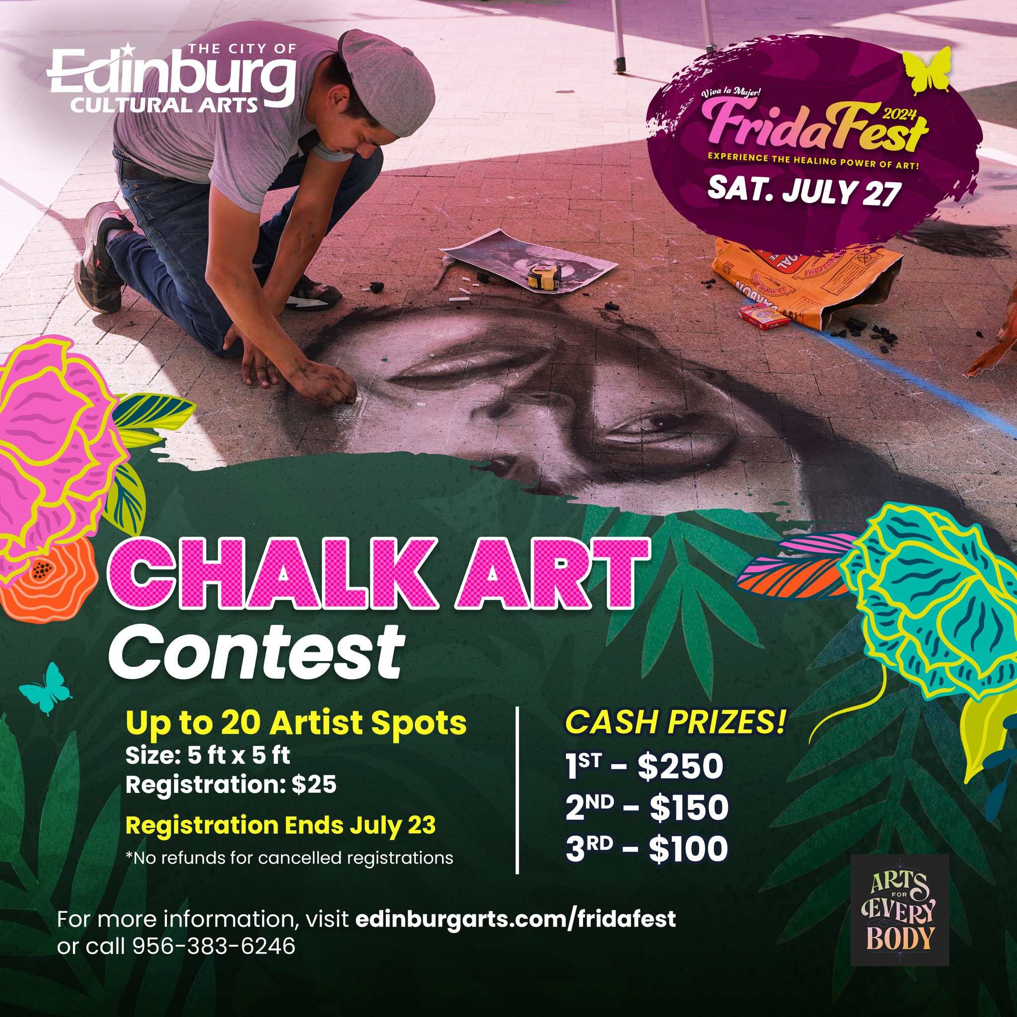 FridaFest Chalk Art Contest