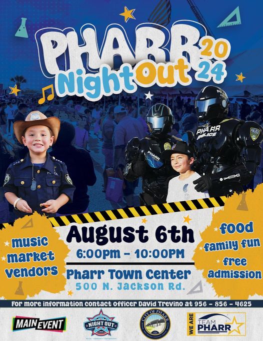 SAVE THE DATE: Pharr Night Out 2024