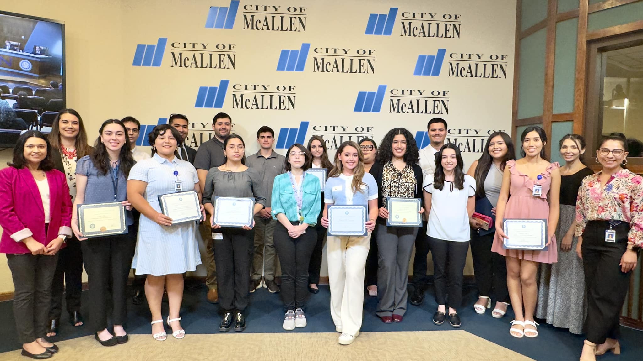 McAllen Summer Internship Program has come to an end