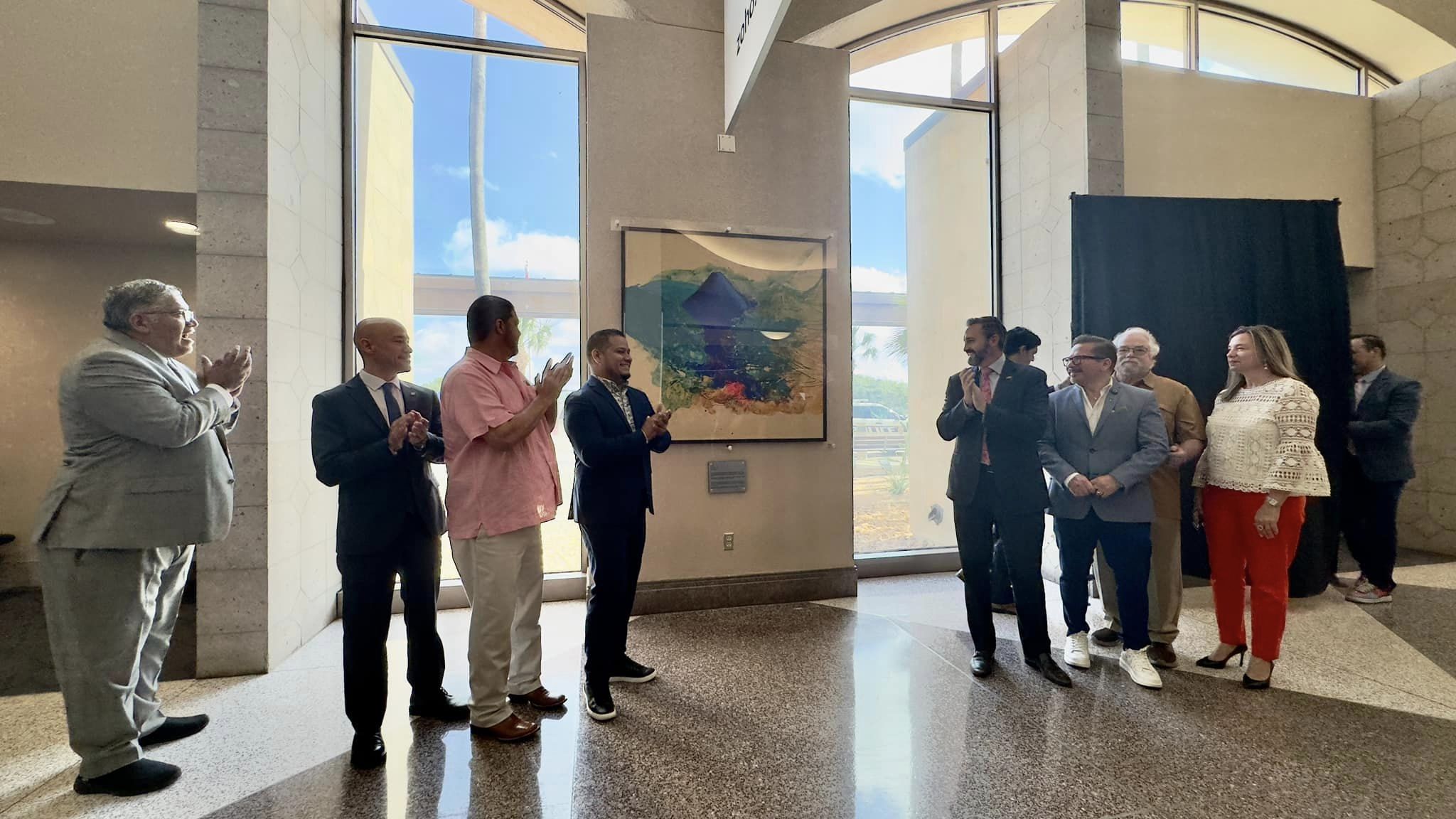 El Salvador’s Art Donation to McAllen International Airport