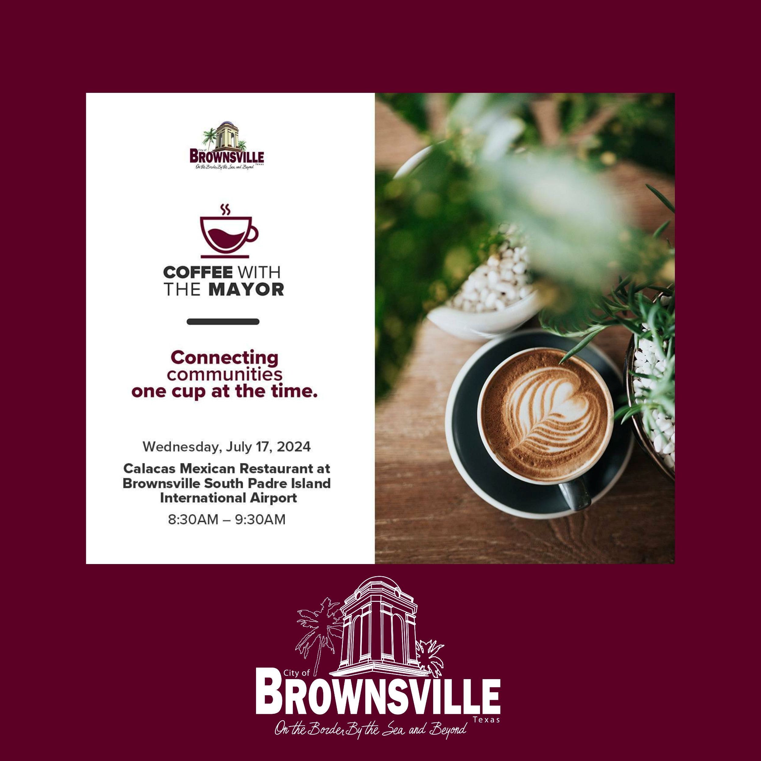 Brownsville Coffee With The Mayor