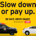 Speeding kills. Slow down and save lives.