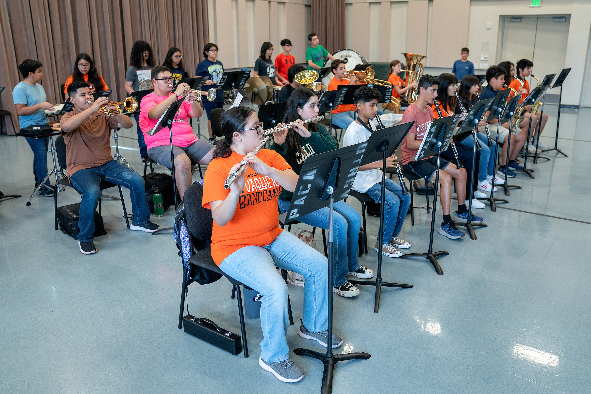 Inaugural Summer Vaquero Band Camp