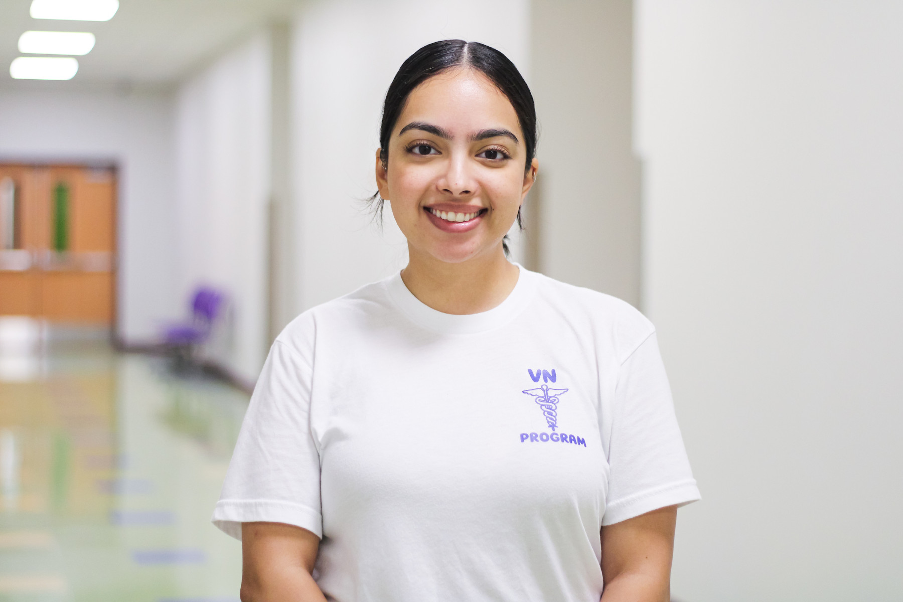 Nursing student inspired by real-life experiences