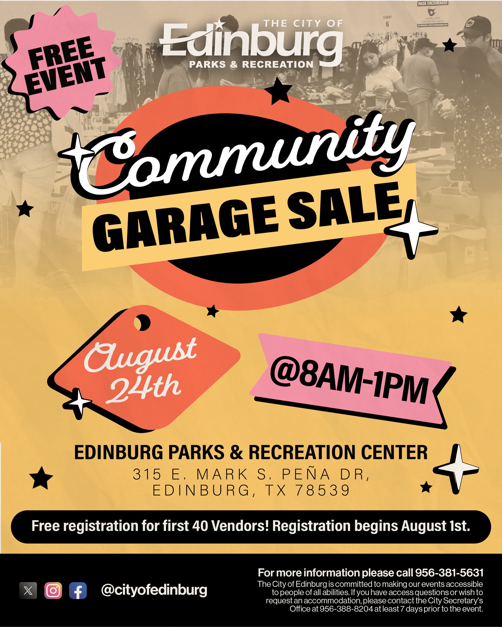 Discover Hidden Gems at the Edinburg Community Garage Sale