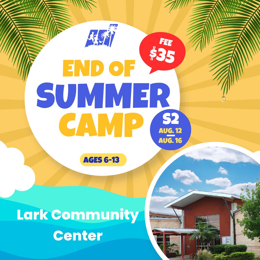 End of Summer Camp at Lark Community Center