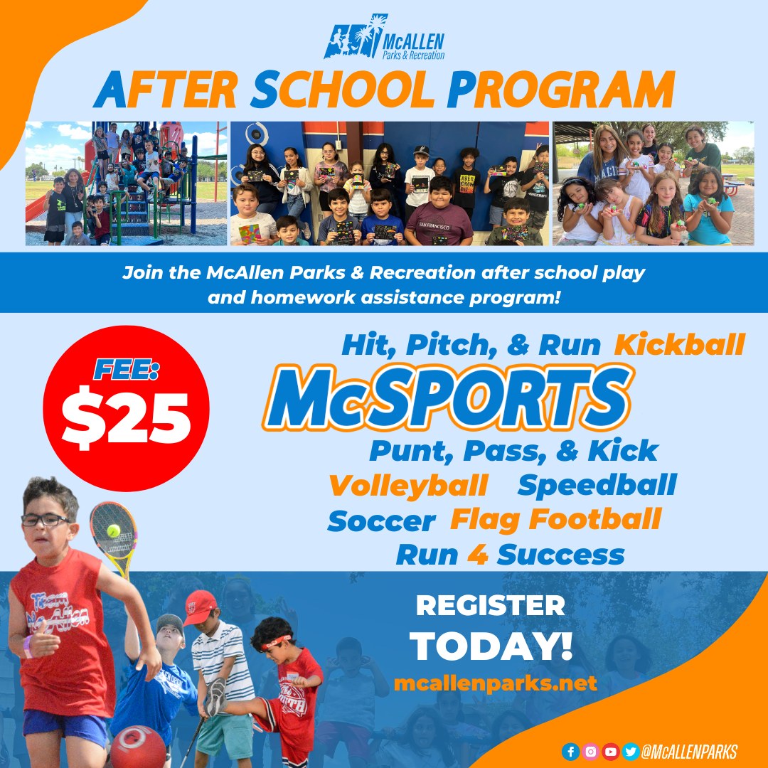 After School Program Starts Monday, August 19th