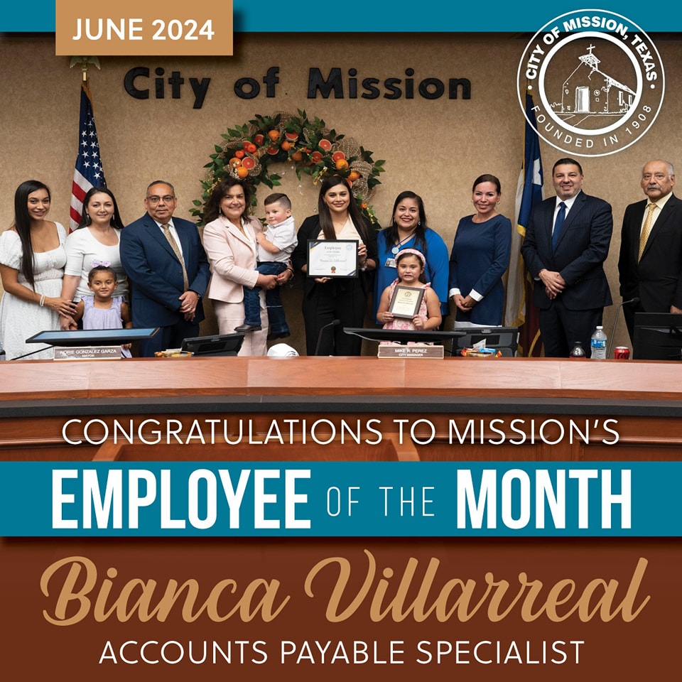 Mission Employee of the Month for June