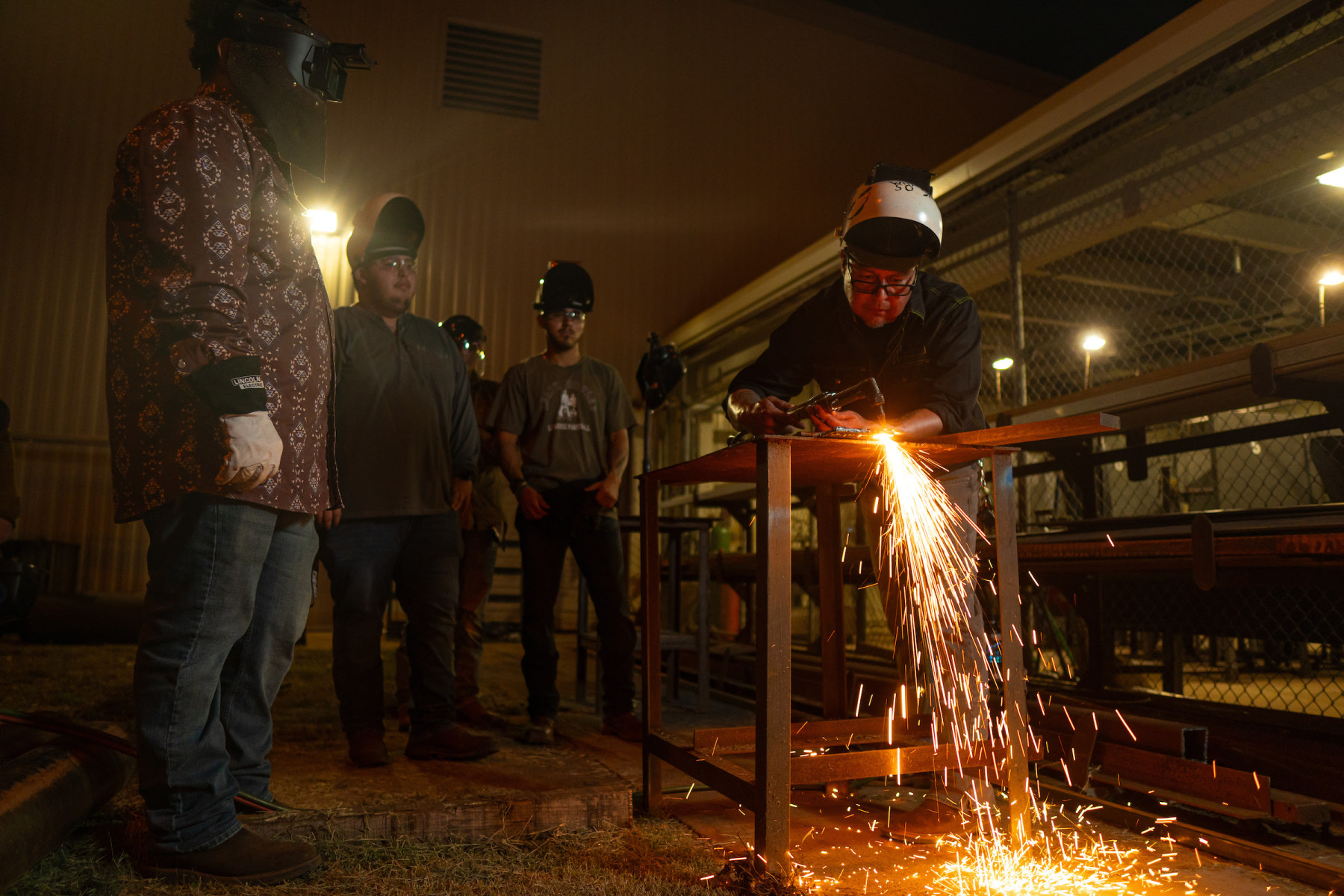 Midnight welding sparks new opportunities at STC