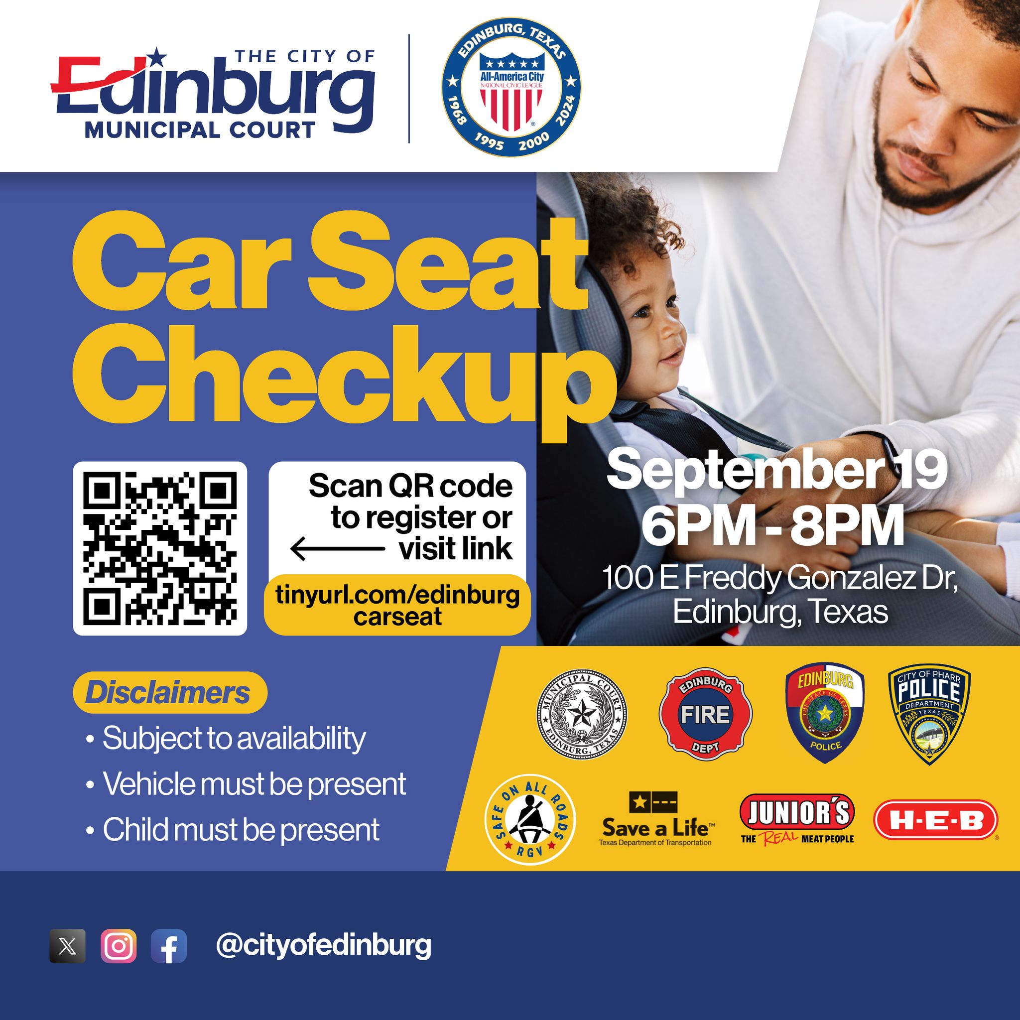 Car Seat Checkup Event