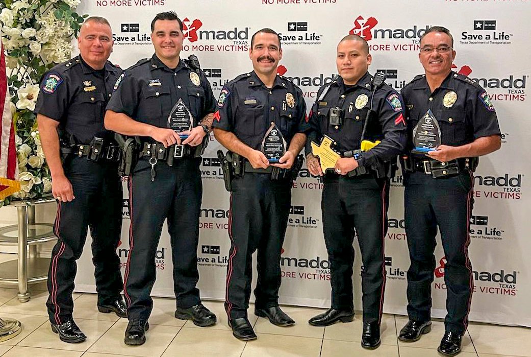 MADD Awards for Mission Police Department