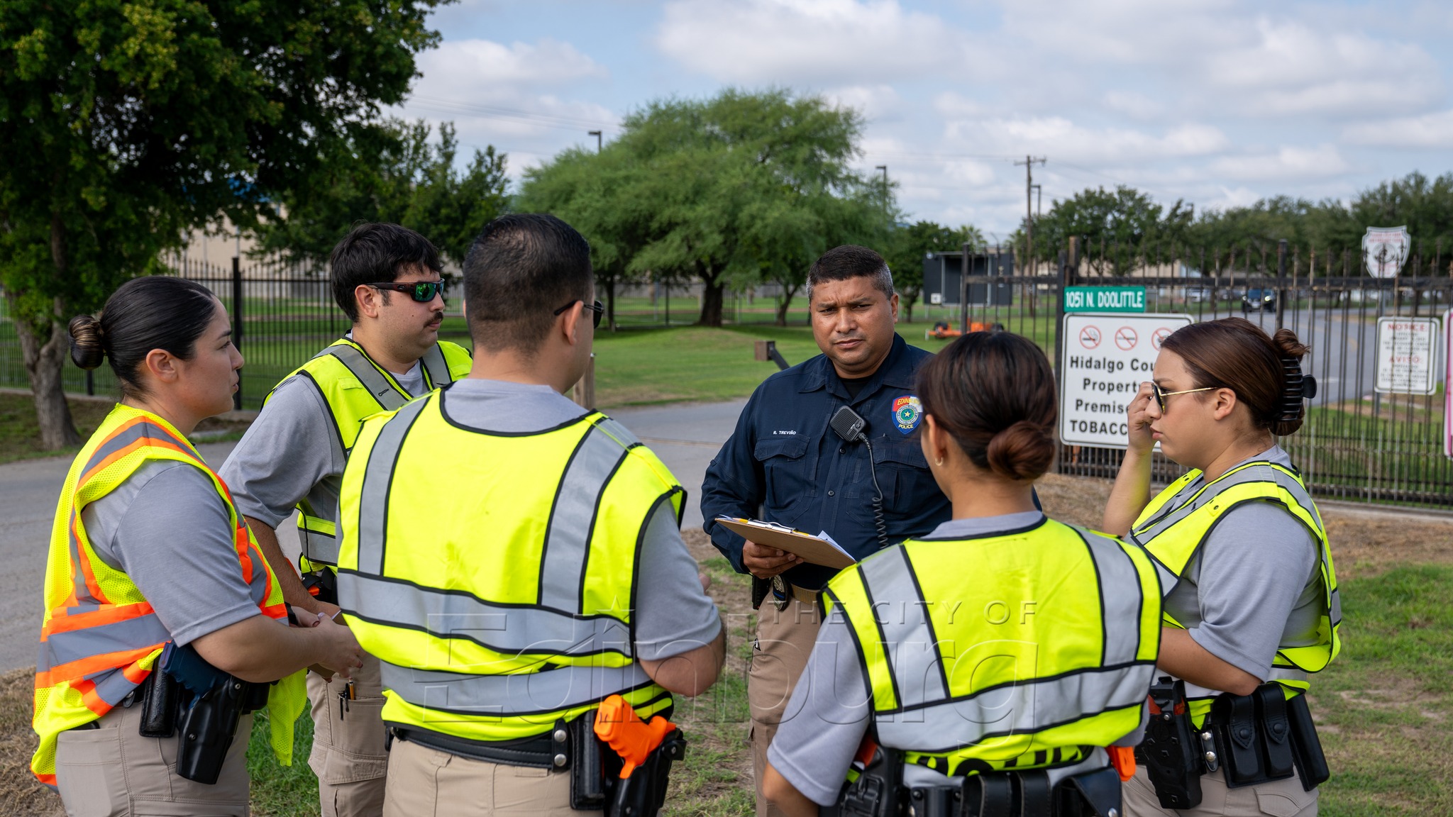 Edinburg PD Cadets on the Frontline of Safety