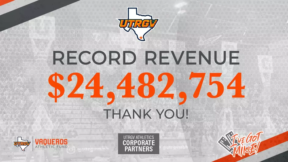 UTRGV Athletics Generated $24.48 Million in 2023-24