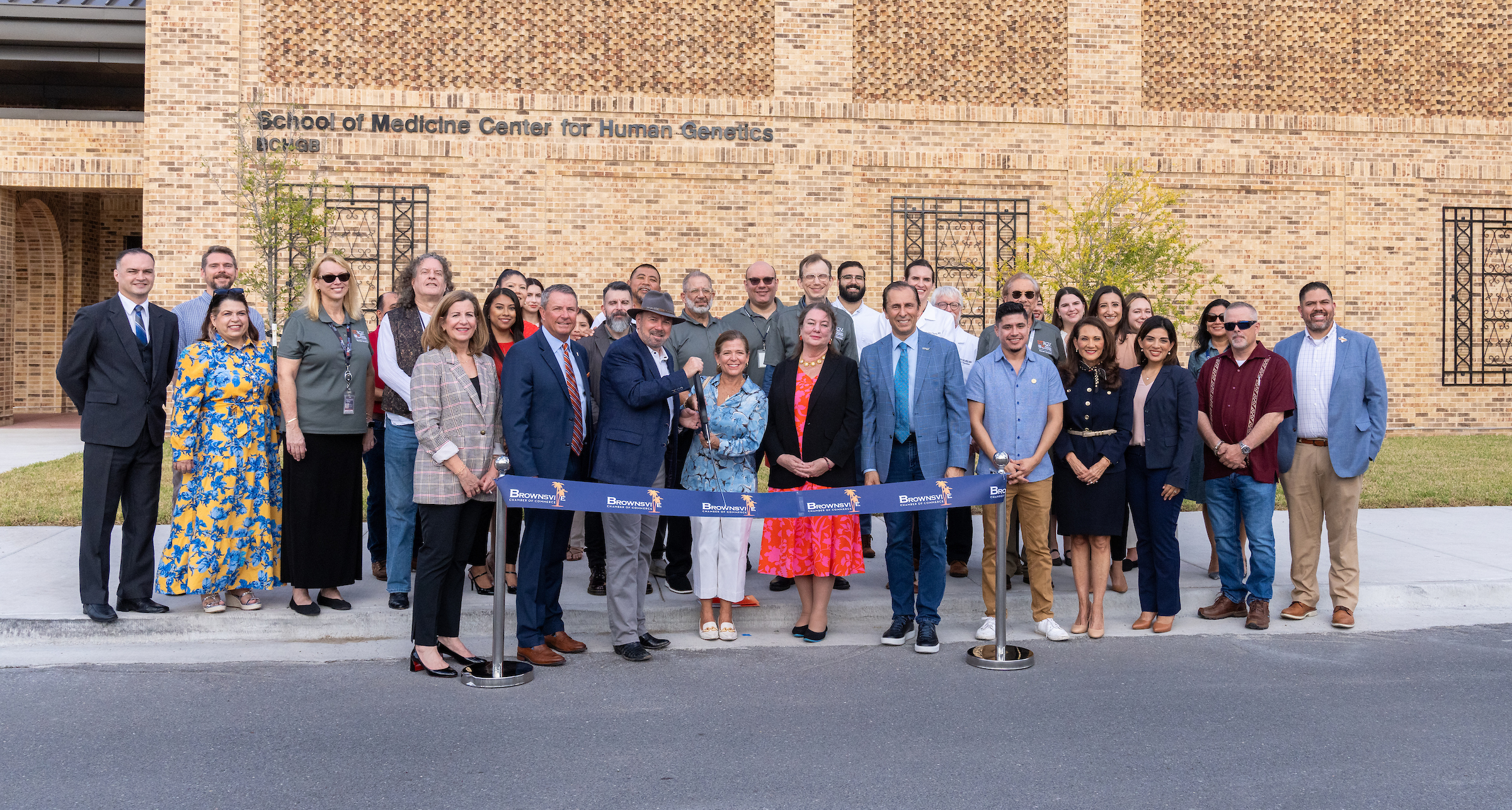 New Center for Human Genetics Building on Brownsville Campus