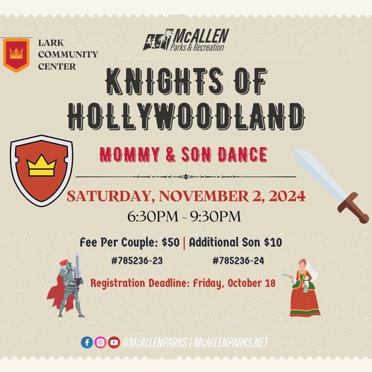 Calling All Brave Knights to the Mommy & Son Dance