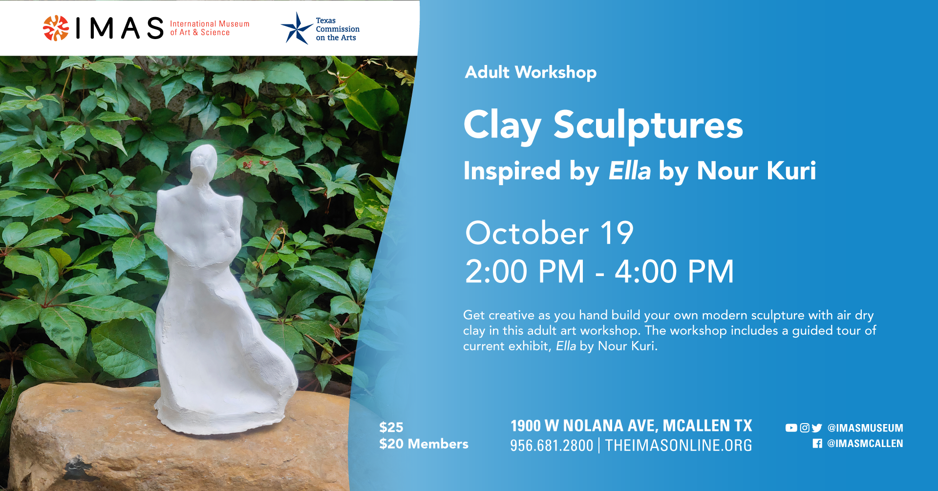 Clay Sculptures Adult Art Workshop: Unleash Your Creativity