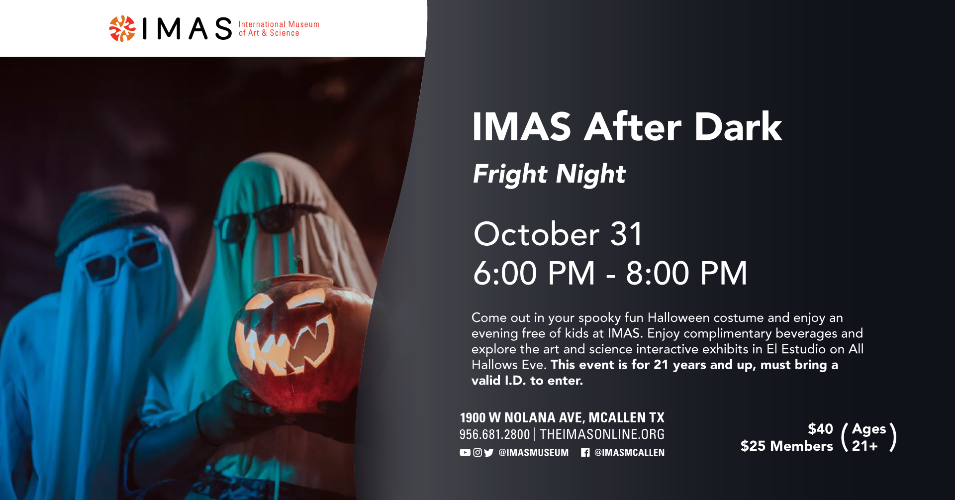 Fright Night at IMAS: A Halloween Evening for Adults