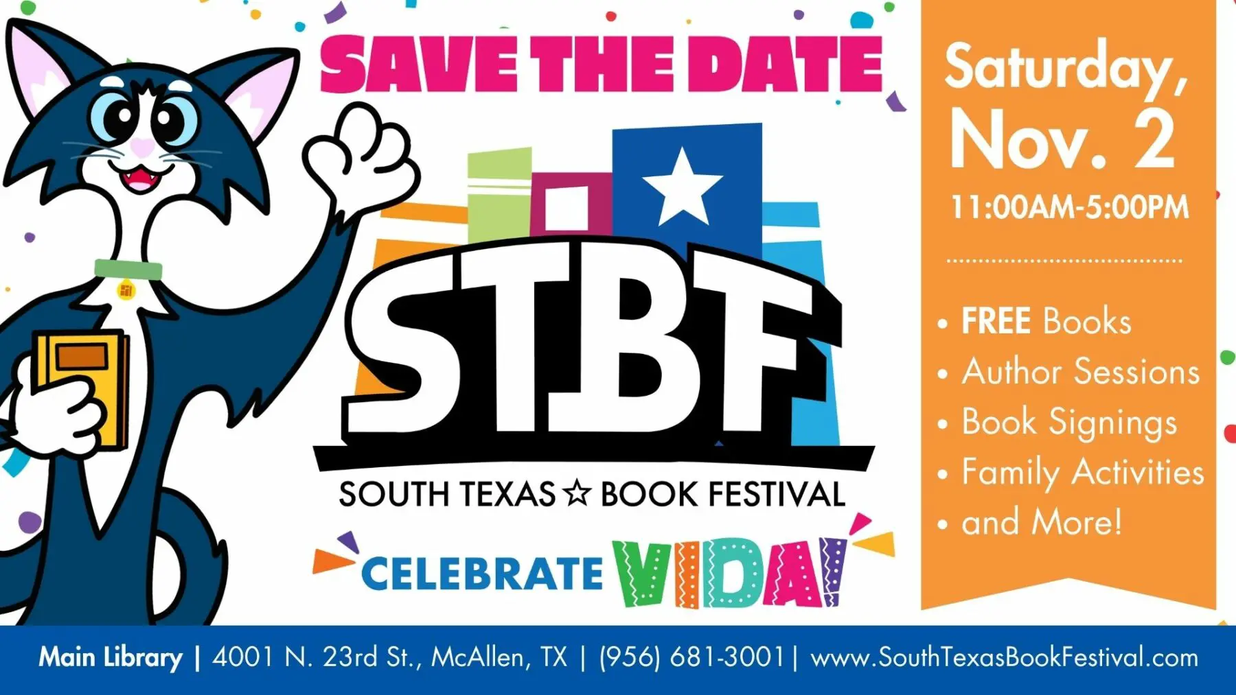 11th Annual South Texas Book Festival