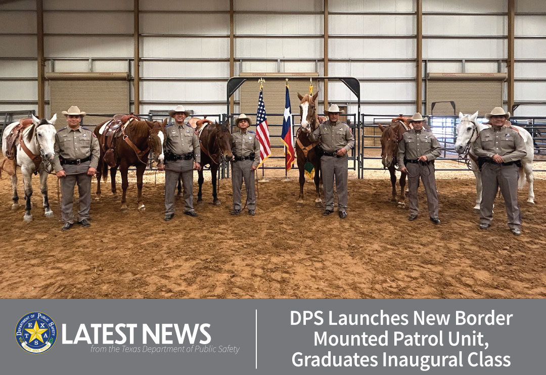 New Border Mounted Patrol Unit Inaugural Class