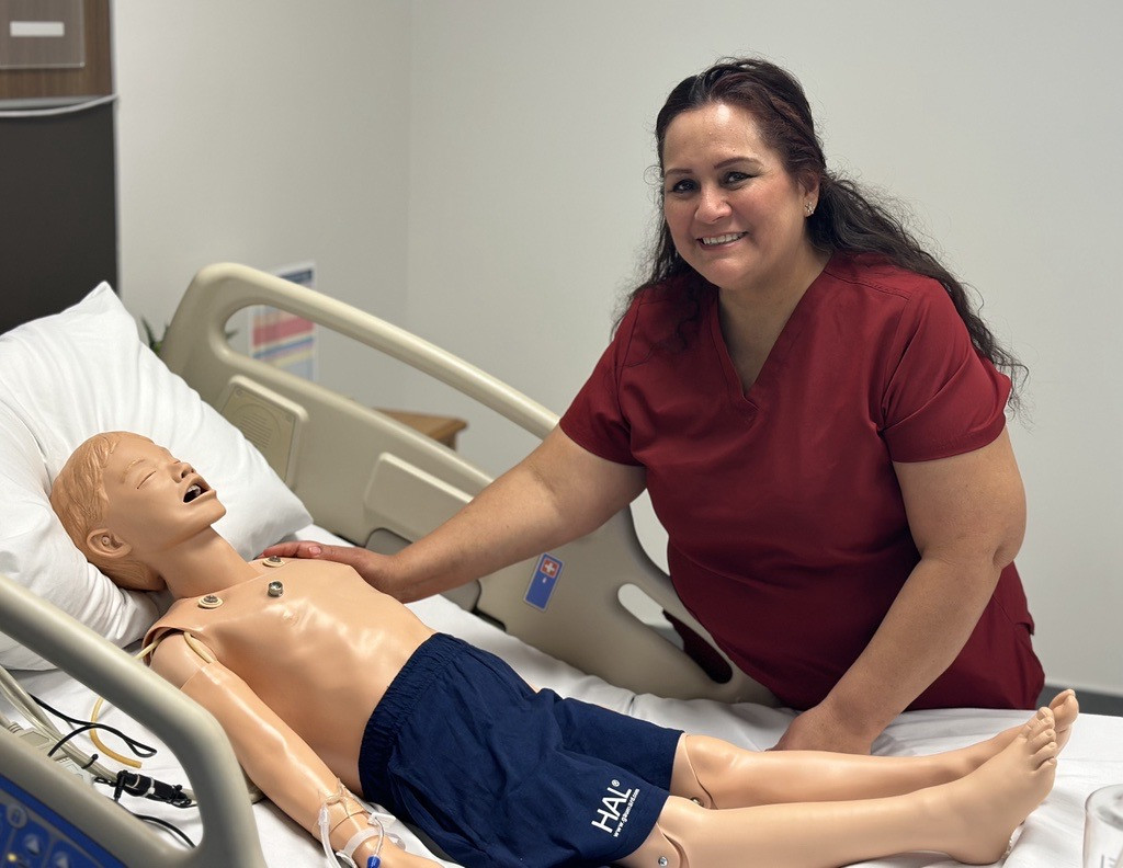 Mother of five transforms her life through STC’s nursing programs