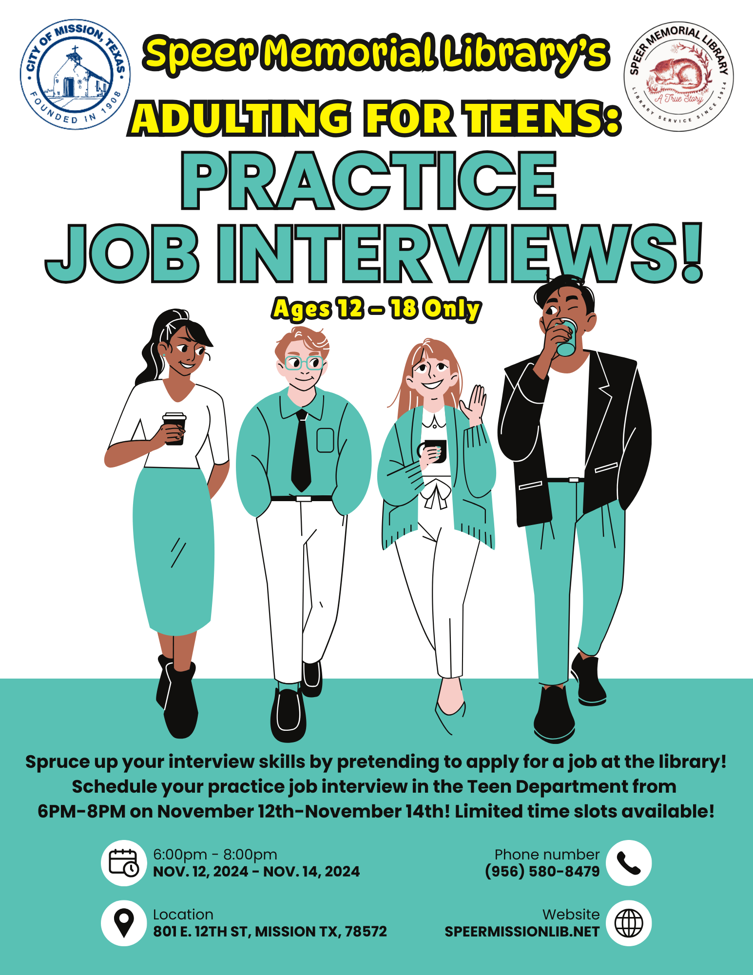 Adulting for Teens: Practice Job Interviews