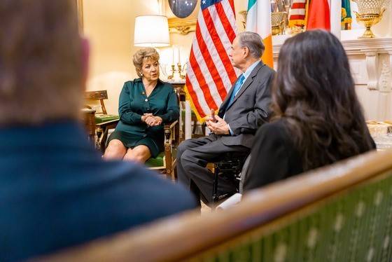 Irish Ambassador Byrne Nason At Governor’s Mansion