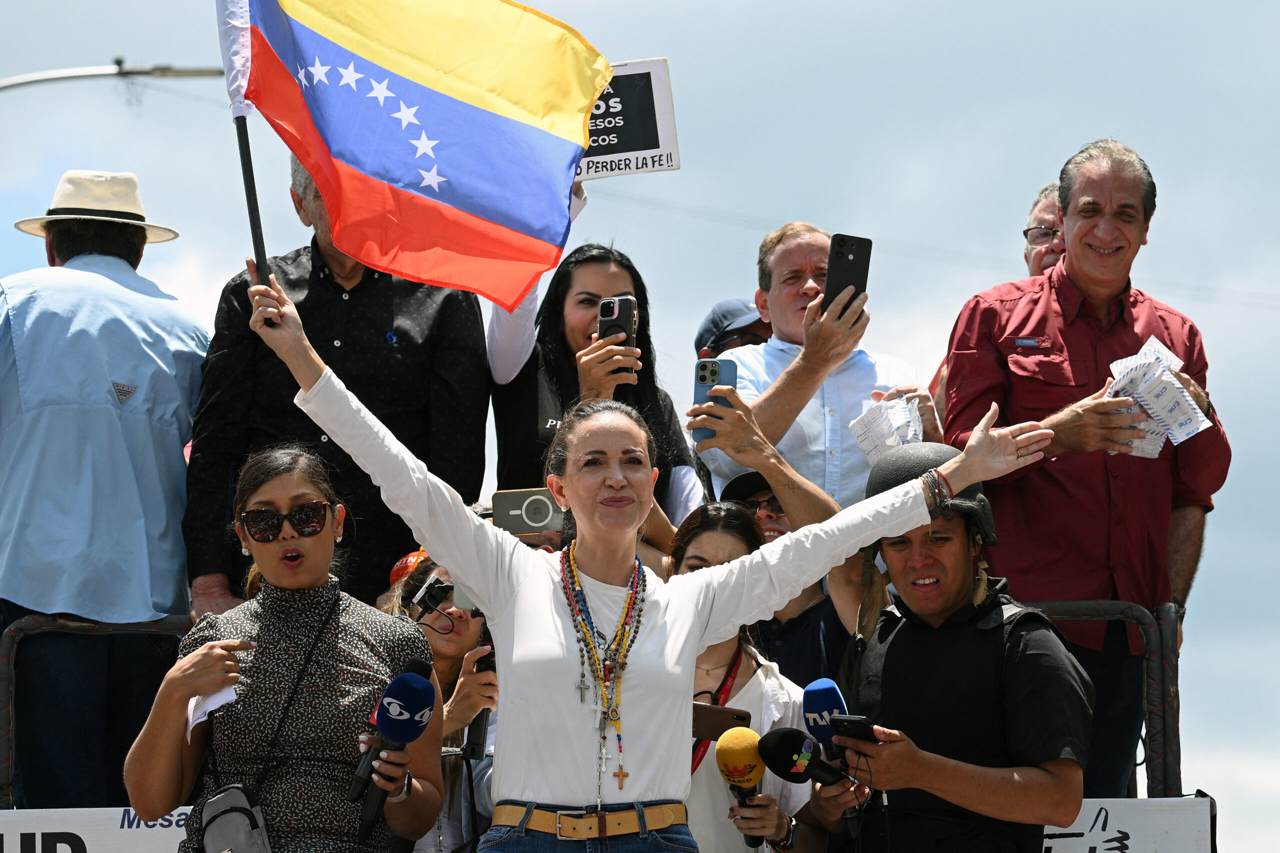 Opposition leader says ‘millions’ more may leave Venezuela. She may be right