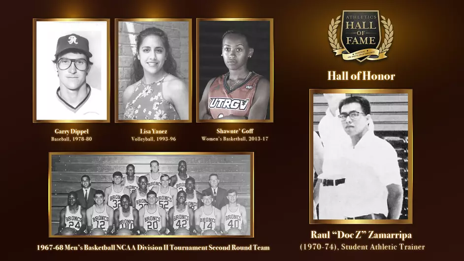 2025 Athletics Hall of Fame and Hall of Honor Class