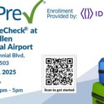 TSA Precheck Pop-up Enrollment Event