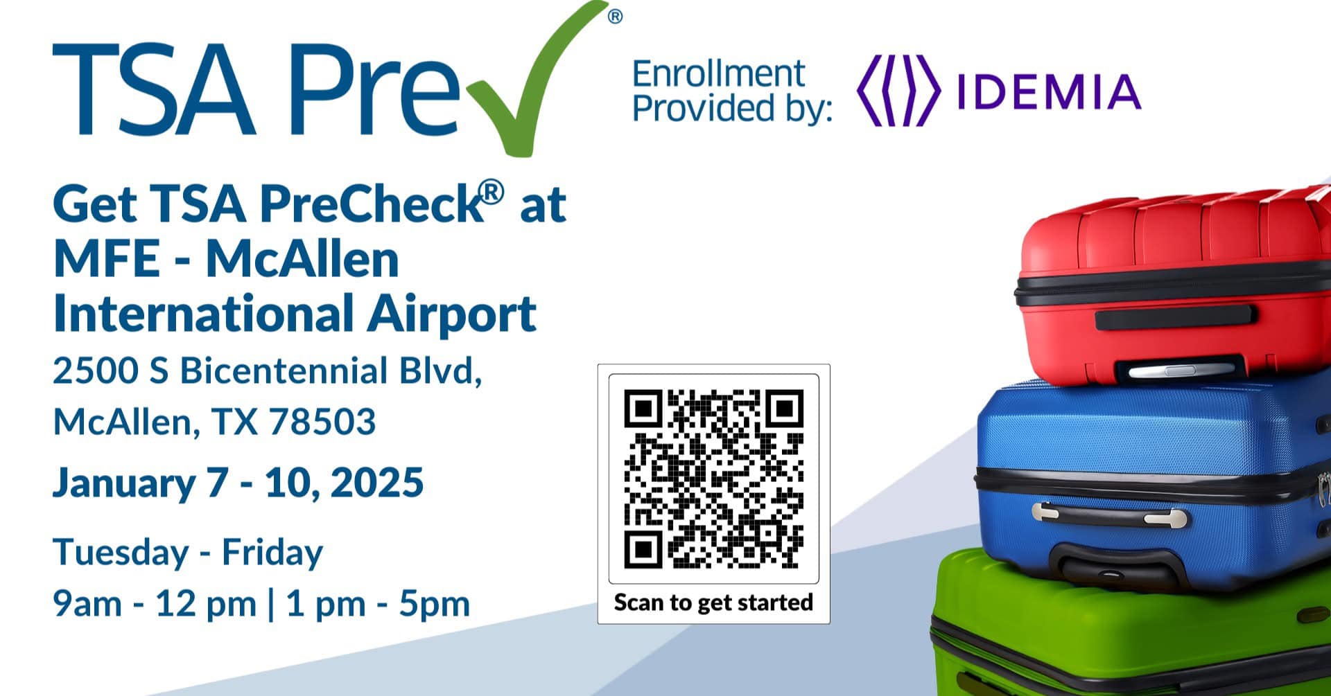 TSA Precheck Pop-up Enrollment Event