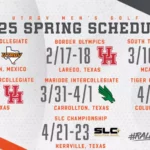 Men's Golf 2025 Spring Schedule