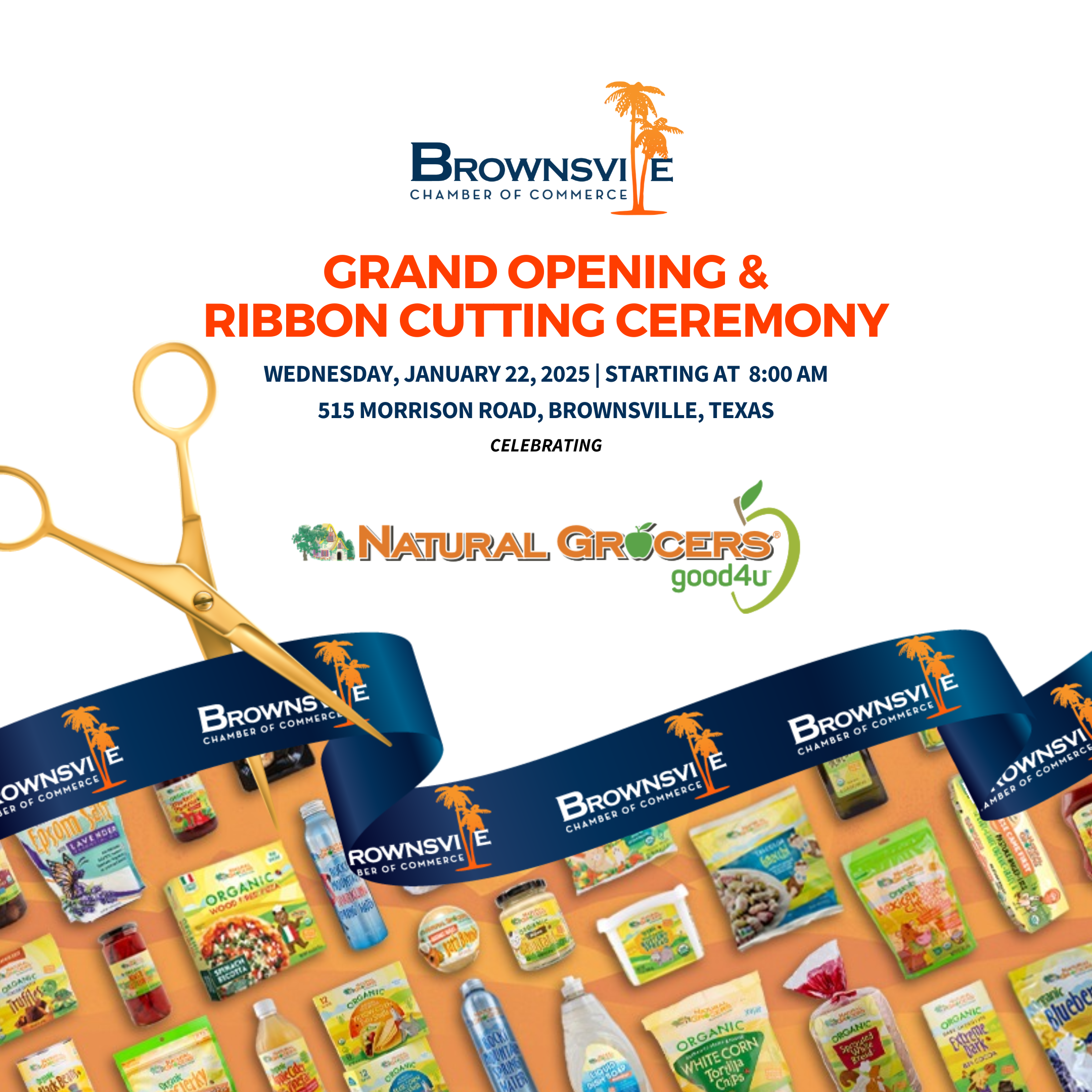 Grand Opening Celebration of Natural Grocers in Brownsville