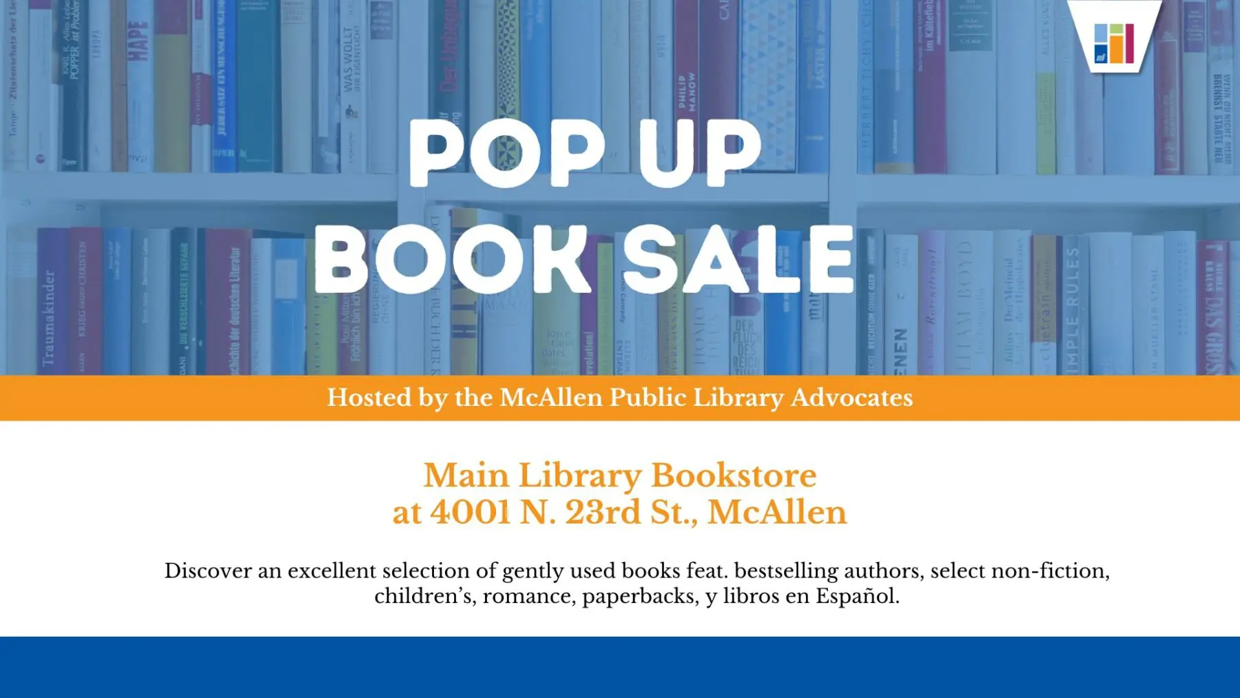 Pop Up Book Sale