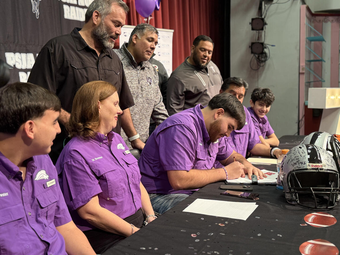 PSJA North ECHS Senior Jordan Brewster Signs to Play Football at Nelson University