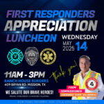 Precinct 3 to Host First Responder Appreciation Luncheon in Mission, Texas