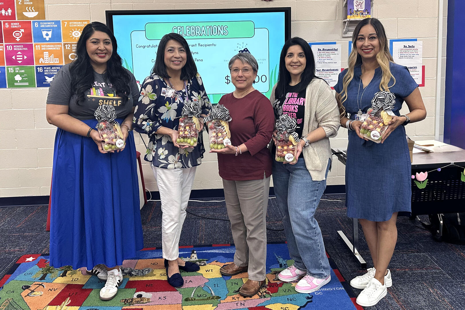 Six PSJA ISD Librarians Awarded Laura Bush Foundation Grants