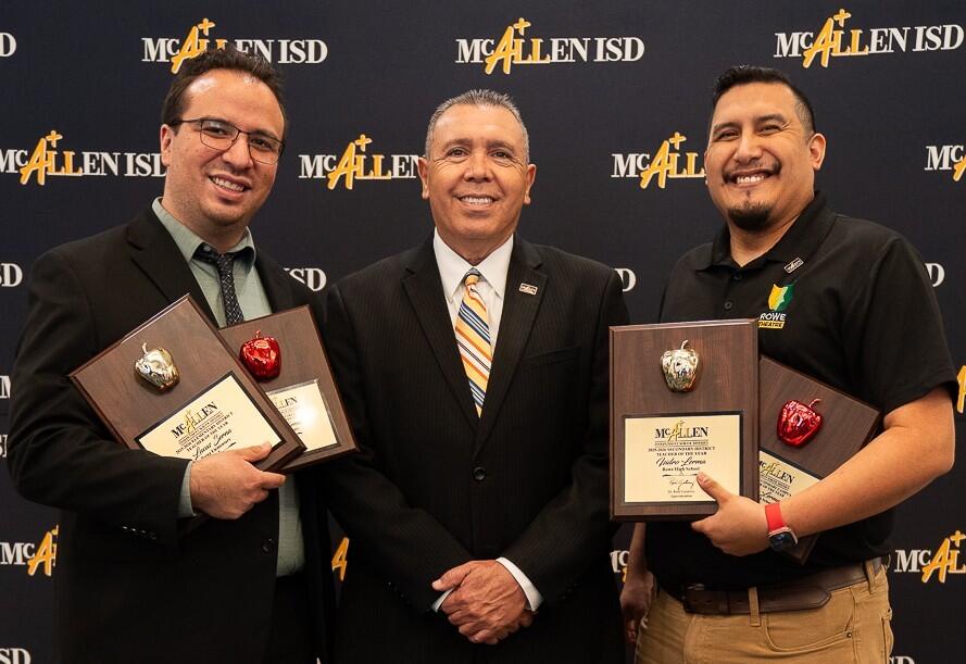 Teachers from Perez, Rowe named District Teachers of the Year